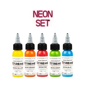 Kit encres Xtreme Ink Neon Set 30ML