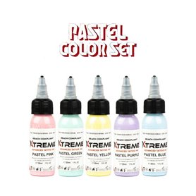Kit encres Xtreme Ink Pastel Color Set 30ML
