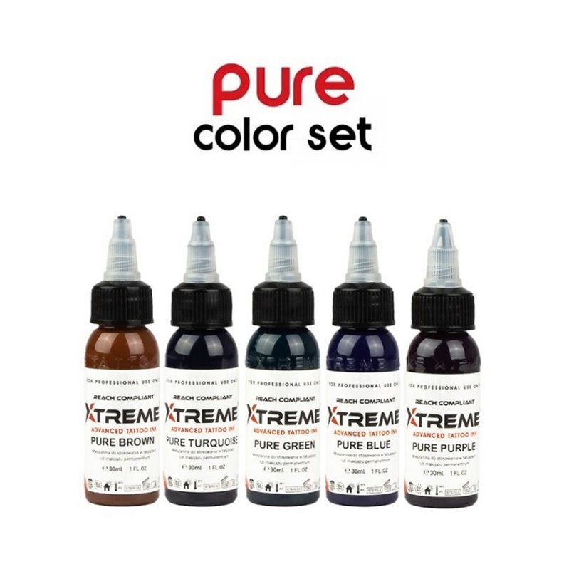 Kit encres Xtreme Ink Pure Color Set 30ML
