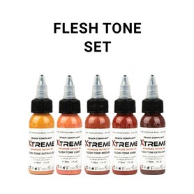 Kit encres Xtreme Ink Flesh Tone Set 30ML