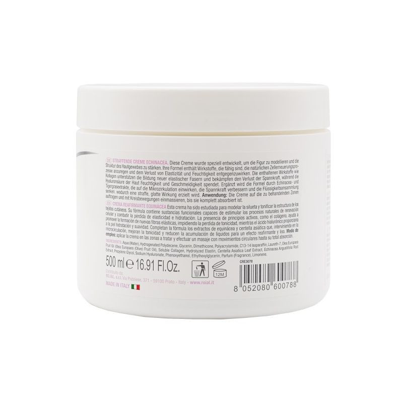 Crème raffermissante avec extrait de d'Échinacée 500ml ROIAL Crème raffermissante avec extrait de d'Échinacée 500ml ROIAL