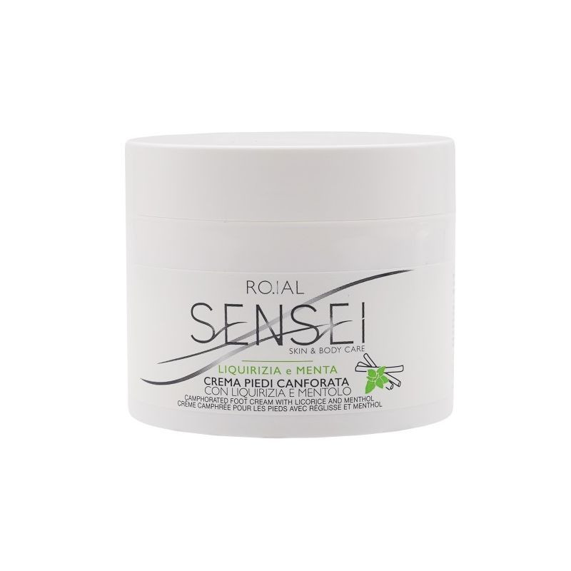 Crème pour pieds avec extrait de réglisse et de menthe - camphre 250ml ROIAL Crème pour pieds avec extrait de réglisse et de menthe - camphre 250ml ROIAL