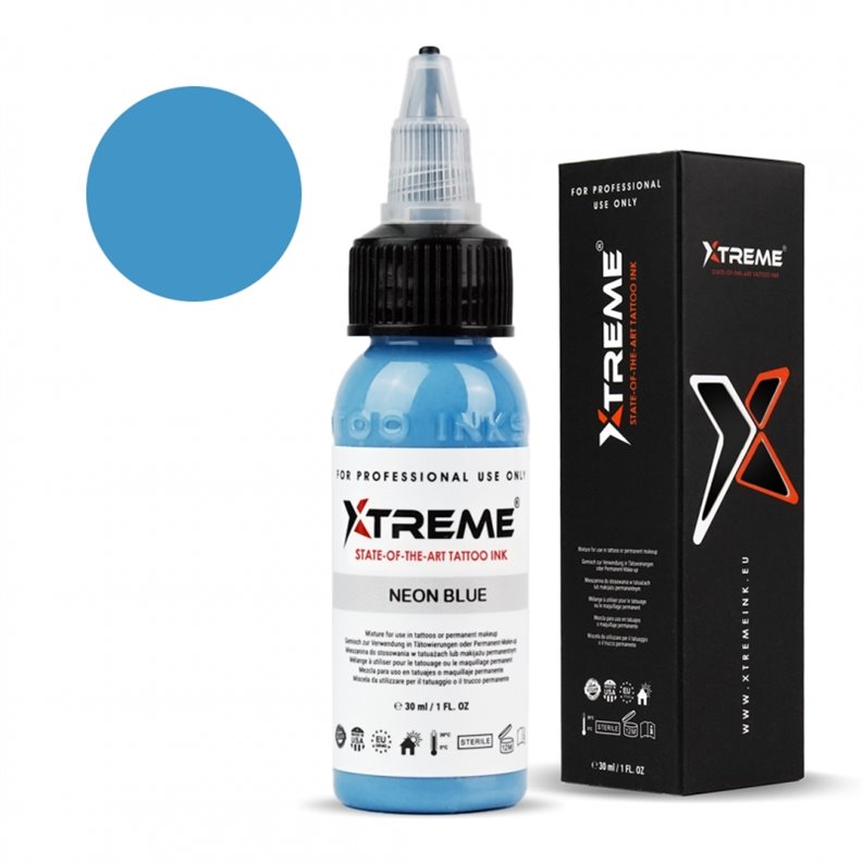 Encre Xtreme Ink Neon Blue 30ML