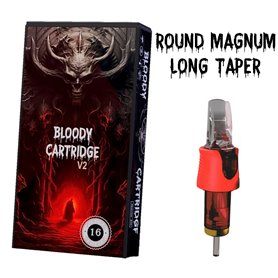 Cartouches Bloody V2 Round Magnum - Long Taper