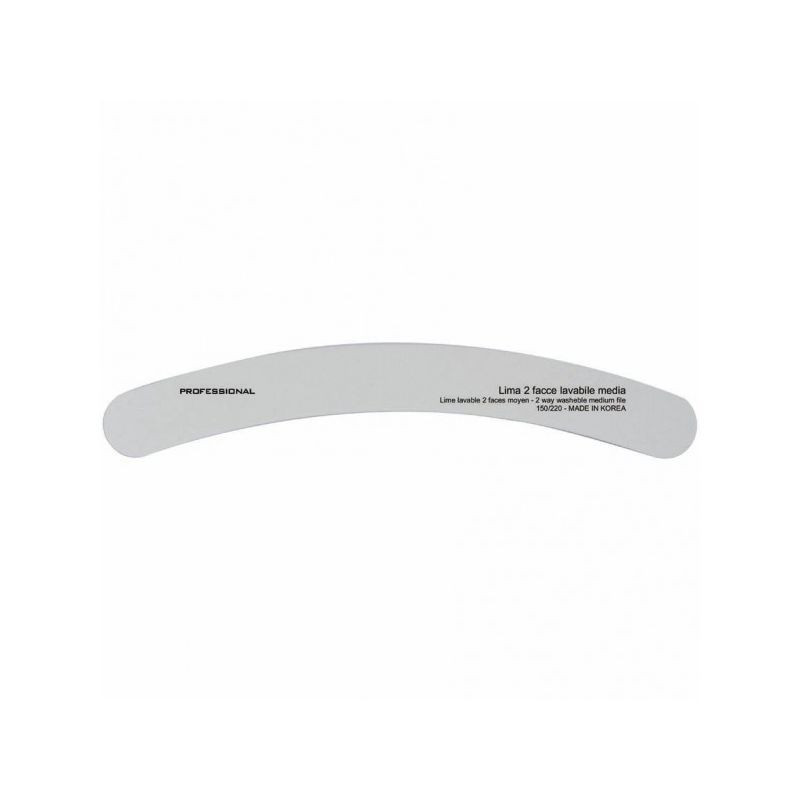 Lime à ongles banane 2 face - Lavable Medium 150/220 Xanitalia Lime à ongles banane 2 face - Lavable Medium 150/220 Xanitalia