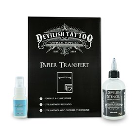 Kit Stencils - Devilish Tattoo