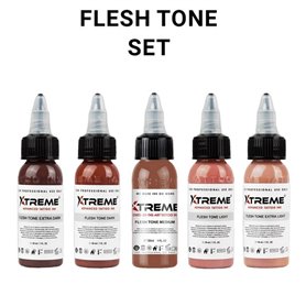 Kit encres Xtreme Ink Flesh Tone Set 30ML