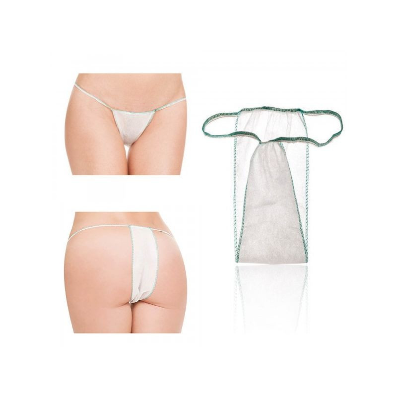 Slips femme blanc jetable - Polybag 100 unités Xanitalia Slips femme blanc jetable - Polybag 100 unités Xanitalia