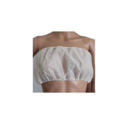 Soutien-gorge blanc jetable - Polybag 100 unités Ro.ial