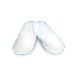 Pantoufles blanches jetables - Polybag 50 paires Xanitalia