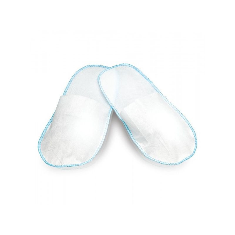 Pantoufles blanches jetables - Polybag 50 paires Xanitalia Pantoufles blanches jetables - Polybag 50 paires Xanitalia