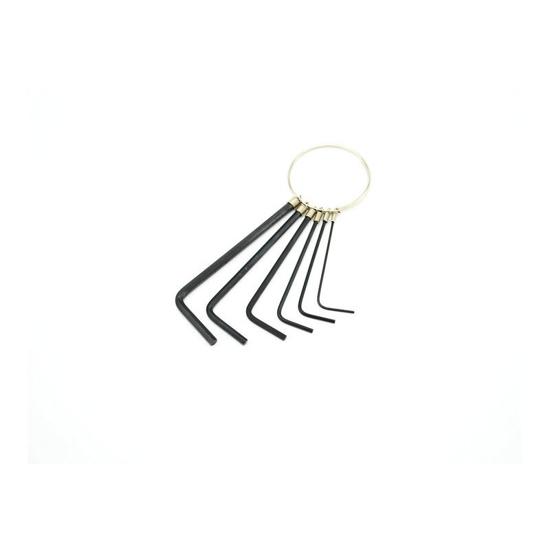 Kit de 6 Clés Allen pour reglage machine tatouage Kit de 6 Clés Allen pour reglage machine tatouage