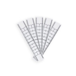 Règle sourcils adhésive jetable 50 unités - Type 1