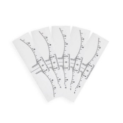 Règles sourcils adhésive jetable 50 unités - Type 2