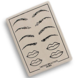 Peau pour entraînement mod - Sourcils/Lèvres
