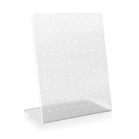 Présentoir à Piercings en Acrylique avec support incliné - 72 trous