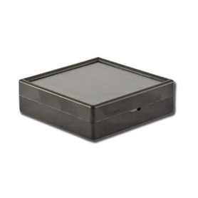 Boîte de présentation carrée 9x9cm pour piercings