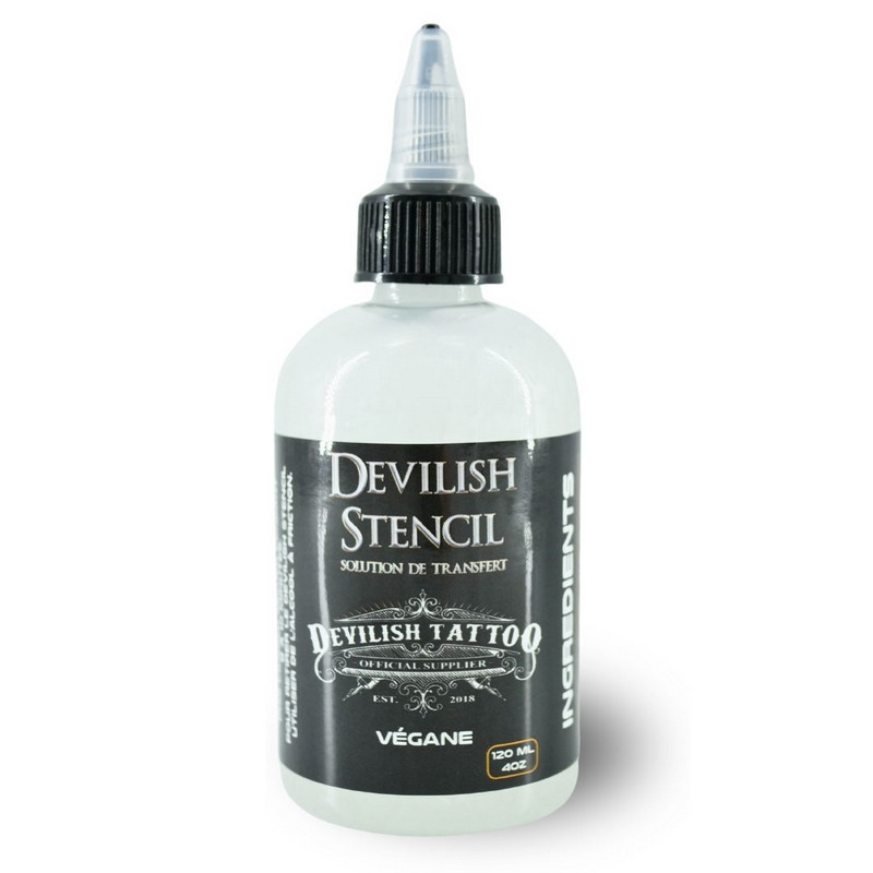 Solution de transfert DEVILISH STENCIL 120ml Solution de transfert DEVILISH STENCIL 120ml