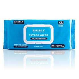 Lingettes nettoyantes anti-inflammatoires EMALLA - Extra Large