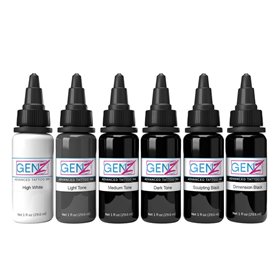 Kit INTENZE Bob Tyrrel Black and Grey 30ML