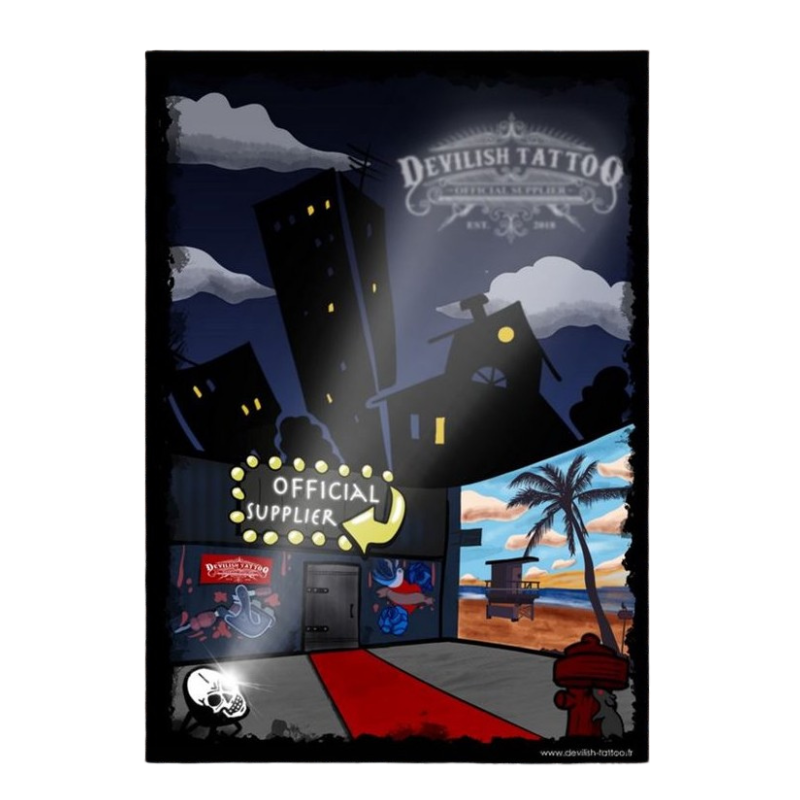 Affiche DEVILISH TATTOO "OLD" 60x40cm Affiche DEVILISH TATTOO "OLD" 60x40cm