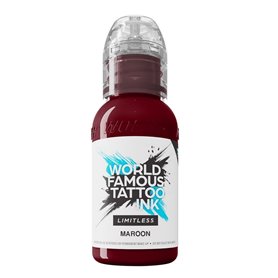 Encre WORLD FAMOUS Limitless Maroon - 30ML