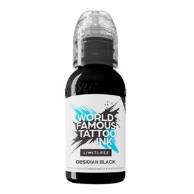 Encre WORLD FAMOUS Limitless Obsidian Black Outlining