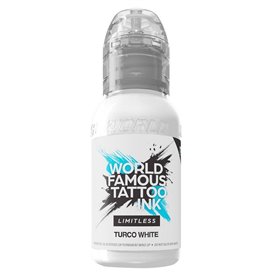 Encre WORLD FAMOUS Limitless Turco White - 30ML