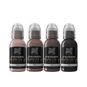 Kit encres WORLD FAMOUS Limitless - Sasha O'Kharin RGBY BLUE Set - 30ml