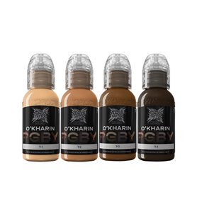 Kit encres WORLD FAMOUS Limitless - Sasha O'Kharin RGBY YELLOW Set - 30ml