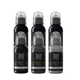 Kit encres WORLD FAMOUS Limitless - Silvano Fiato Blackwash - 30ml