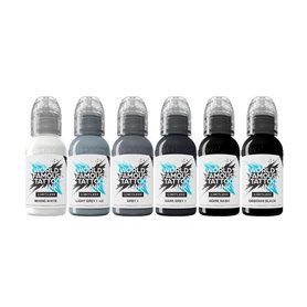 Kit encres WORLD FAMOUS Limitless - Thomas Carli Jarlier Noire Ink Set V2 30ml