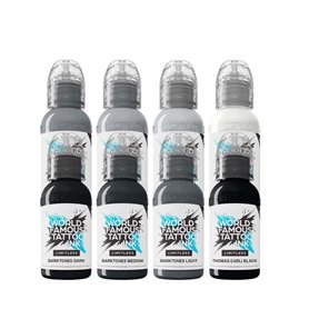 Kit encres WORLD FAMOUS Limitless - Thomas Carli Jarlier Volcanic Tones - 30ml
