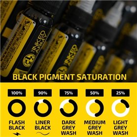 Intensité THE INKED ARMY - Dark Grey Wash 30ml
