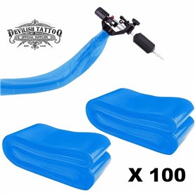 Protection de cable noir translucide 50x 800mm