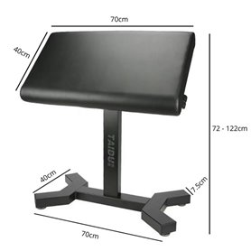 Dimension du Repose bras de tatouage compact