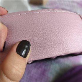 Tabouret professionnel rose avec dossier * Offre Ressuscitée *