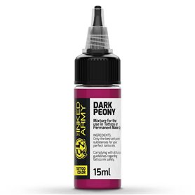 Encre THE INKED ARMY - Dark Peony 15ml