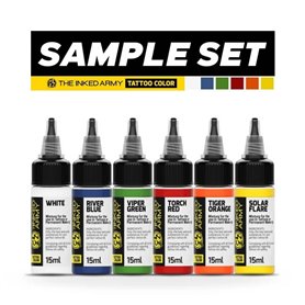 Encre THE INKED ARMY - Sample Set - 6 x 15 ml