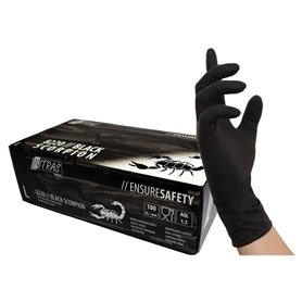 Gants Latex NITRAS Black Scorpion