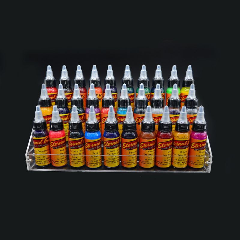 Support encres de tatouage - Transparent - 30 Encres Support encres de tatouage - Transparent - 30 Encres