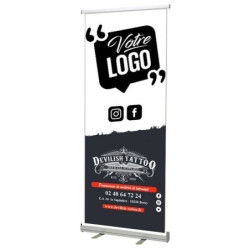 Roll Up DEVILISH TATTOO personnalisé 85x205cm