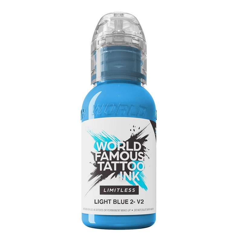 Encre WORLD FAMOUS Limitless Light Blue 2- V2 - 30ML Encre WORLD FAMOUS Limitless Light Blue 2- V2 - 30ML