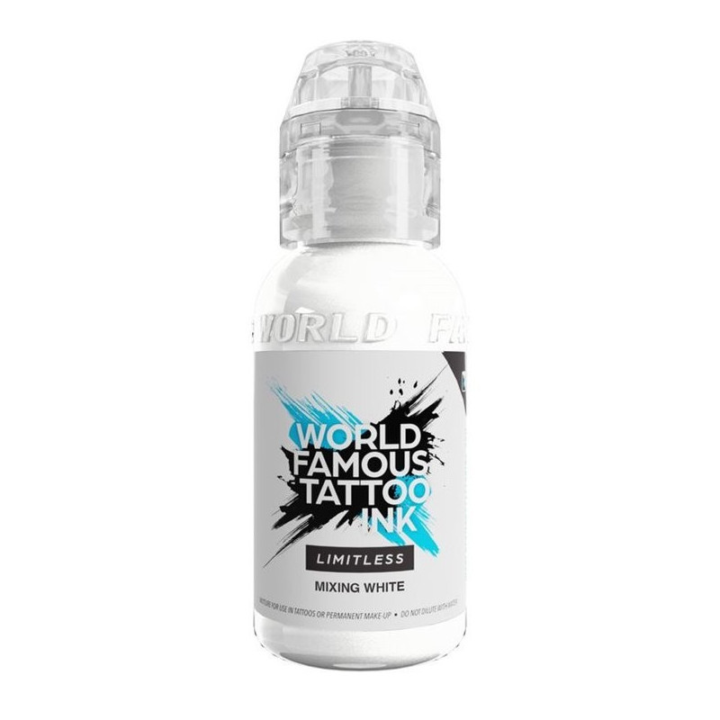 Encre WORLD FAMOUS Limitless Mixing White - 30ML