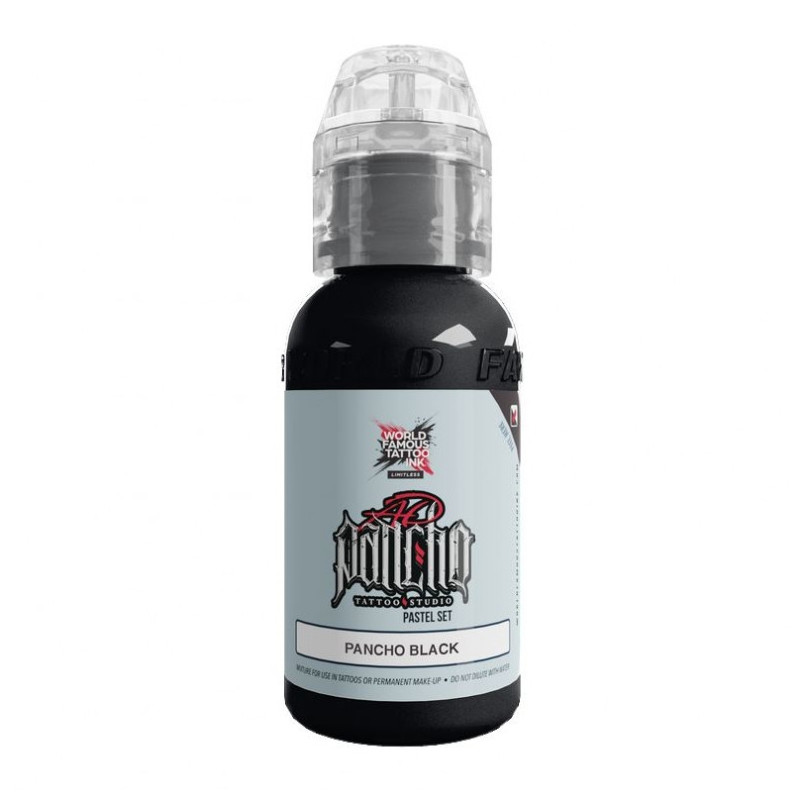 Encre WORLD FAMOUS Limitless Pancho Black V2 - 30ML Encre WORLD FAMOUS Limitless Pancho Black V2 - 30ML