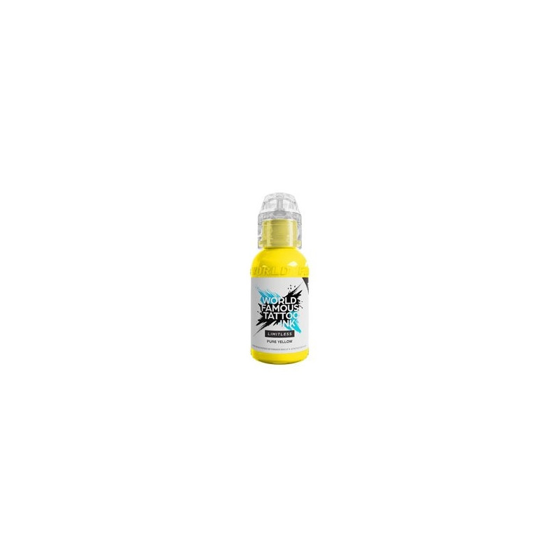 Encre WORLD FAMOUS Limitless Pure Yellow - 30ML Encre WORLD FAMOUS Limitless Pure Yellow - 30ML