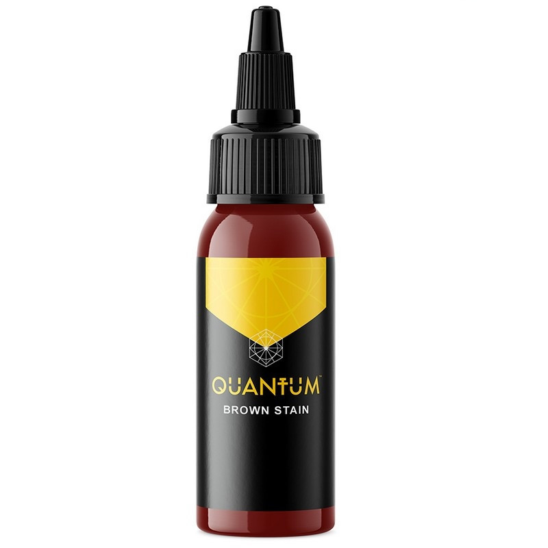 Encre QUANTUM Brown Stain Tattoo Ink 30ml