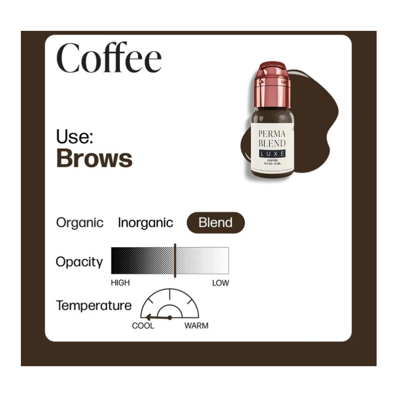 Encre PERMA BLEND LUXE Coffee 15ml Encre PERMA BLEND LUXE Coffee 15ml