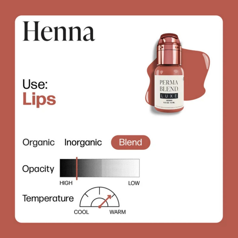 Encre PERMA BLEND LUXE Henna 15ml Encre PERMA BLEND LUXE Henna 15ml
