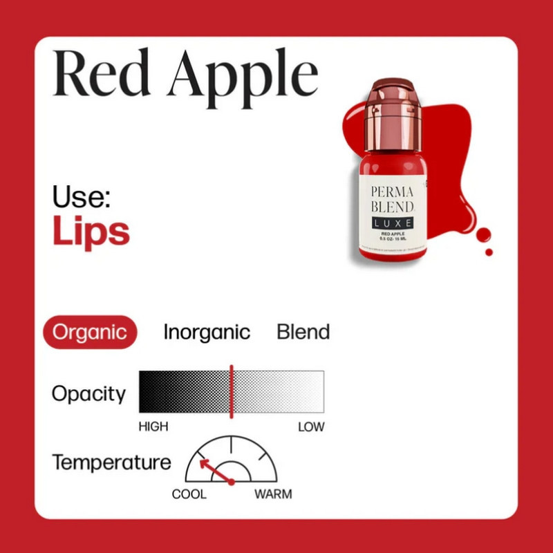 Encre PERMA BLEND LUXE Red Apple 15ml Encre PERMA BLEND LUXE Red Apple 15ml